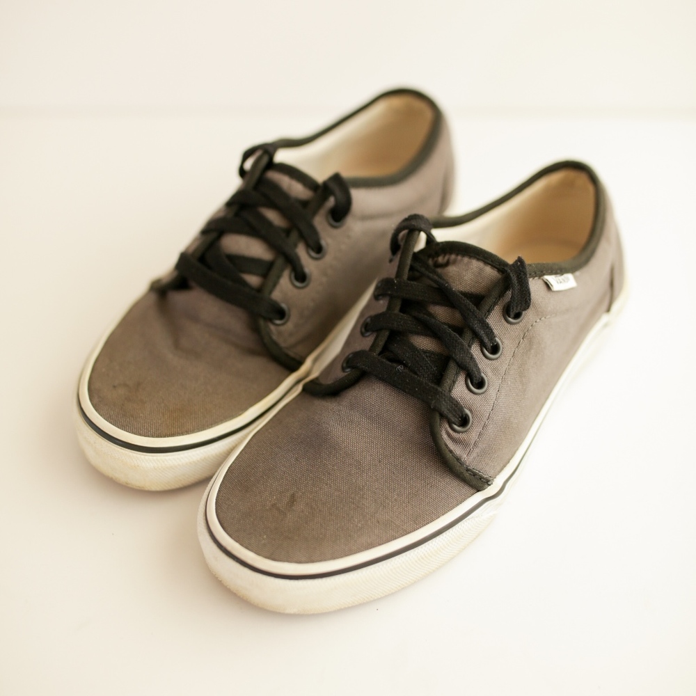 Vans Gray Sneakers 6M